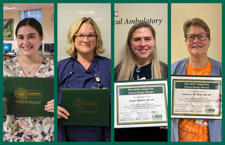 Alexandra Martinez, BSN, RN; Jaclyn Hoag, BSN, RN; Megen Niquette, BSN, RN; Rosemary “Ro” Walsh, BSN, RN